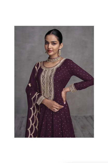 Designer Occasion Wear Anarkali Style Salwar Suit