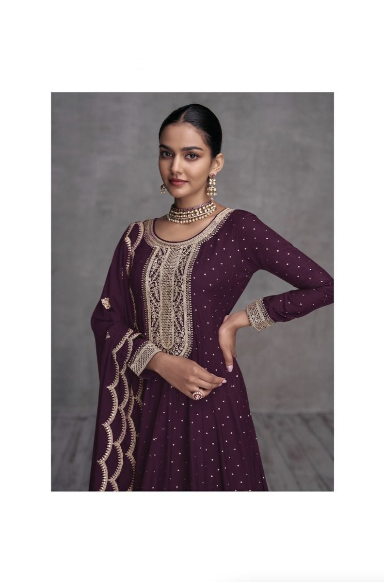 Designer Occasion Wear Anarkali Style Salwar Suit