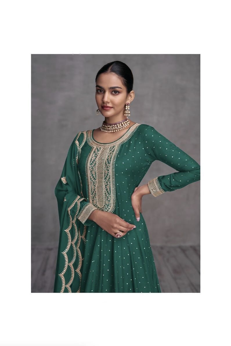 Designer Occasion Wear Anarkali Style Salwar Suit