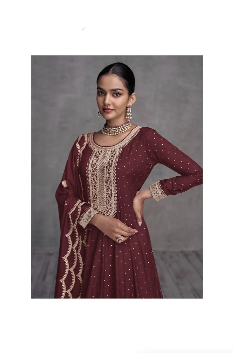 Designer Occasion Wear Anarkali Style Salwar Suit