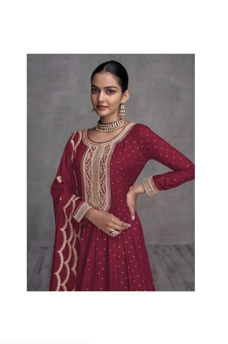 Designer Occasion Wear Anarkali Style Salwar Suit