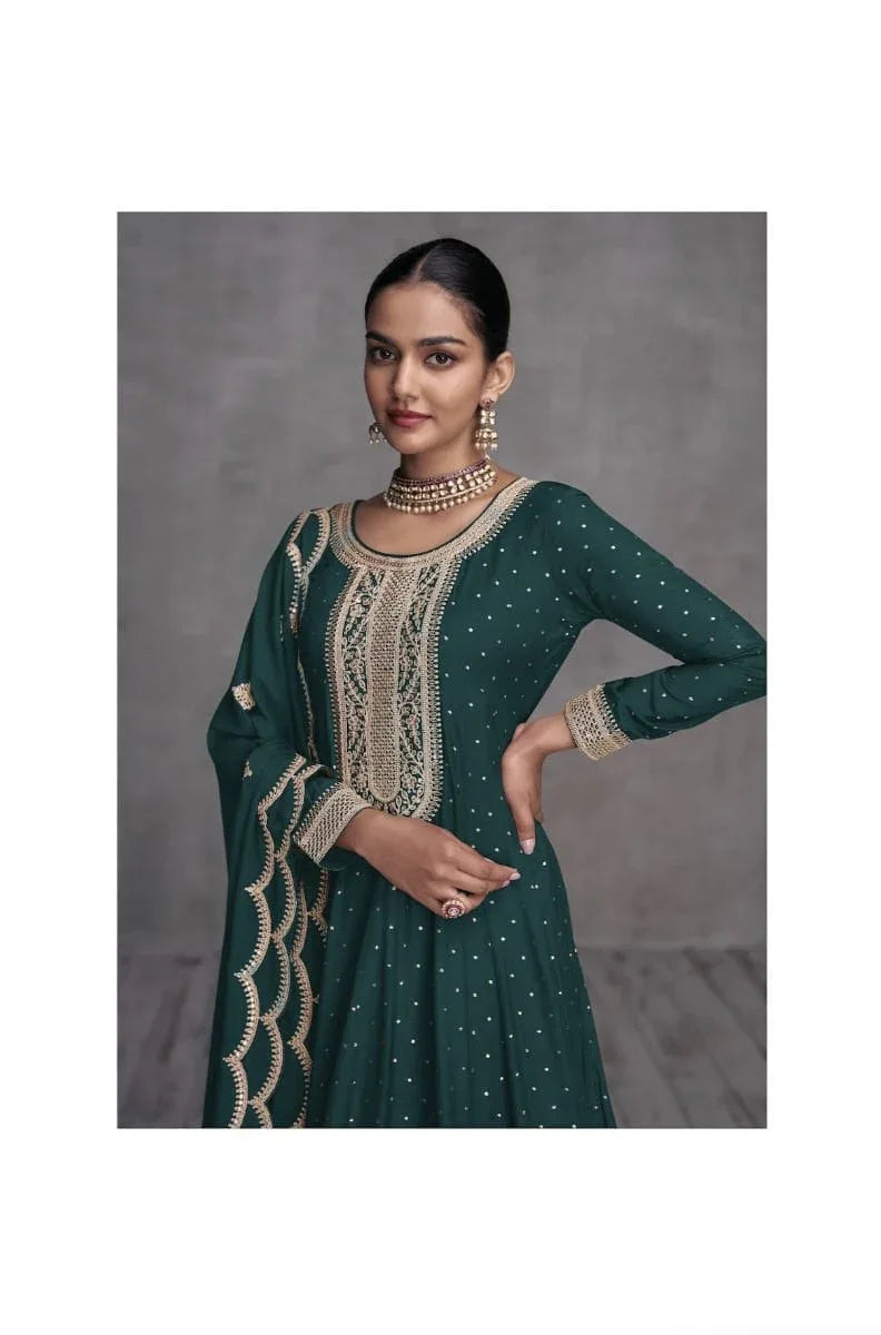 Designer Occasion Wear Anarkali Style Salwar Suit