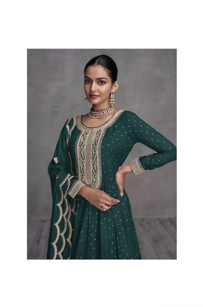 Designer Occasion Wear Anarkali Style Salwar Suit