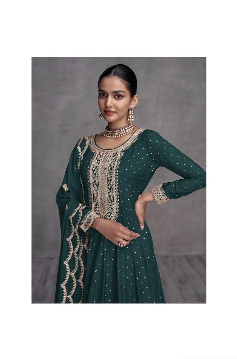 Designer Occasion Wear Anarkali Style Salwar Suit