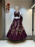 Traditional Gujarati Chaniya Choli with Camric Dupatta for Navratri