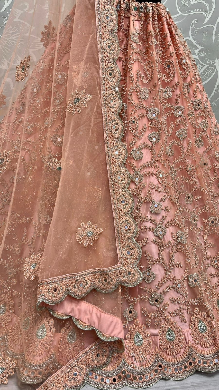 Heavy Bridal Designer Lehenga D.No 2423 Anant Tex Exports Private Limited