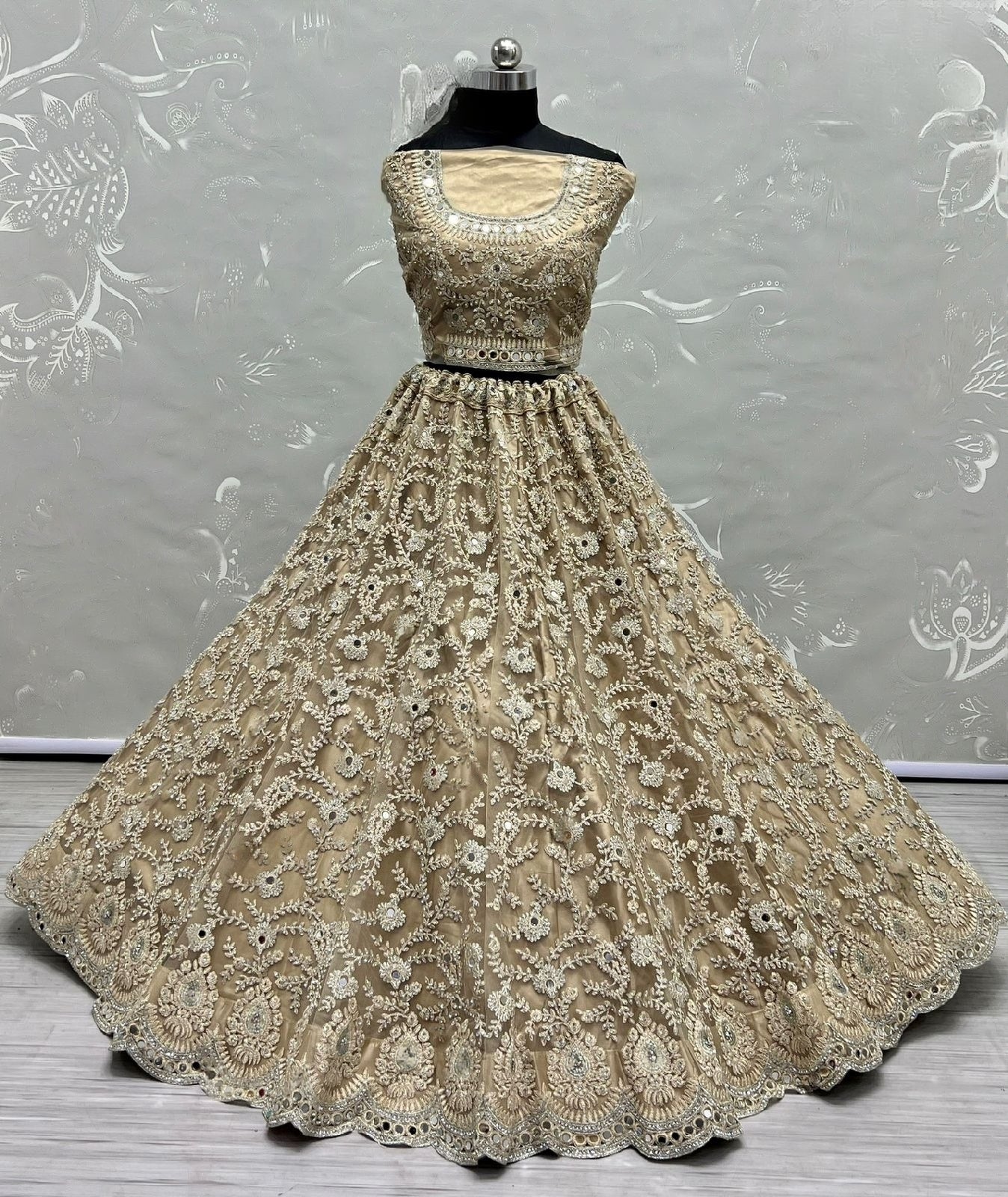 Heavy Bridal Designer Lehenga D.No 2423 Anant Tex Exports Private Limited