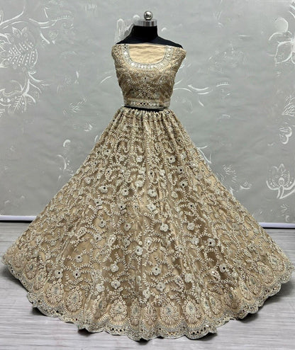 Heavy Bridal Designer Lehenga D.No 2423 Anant Tex Exports Private Limited