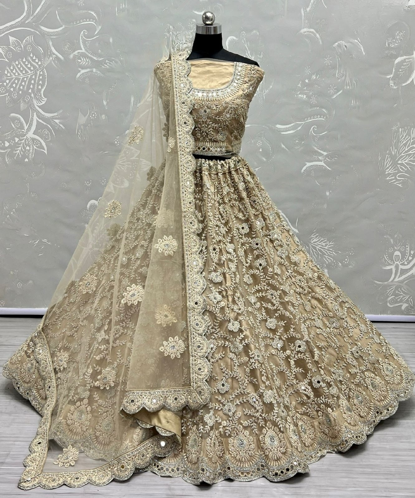 Heavy Bridal Designer Lehenga D.No 2423 Anant Tex Exports Private Limited