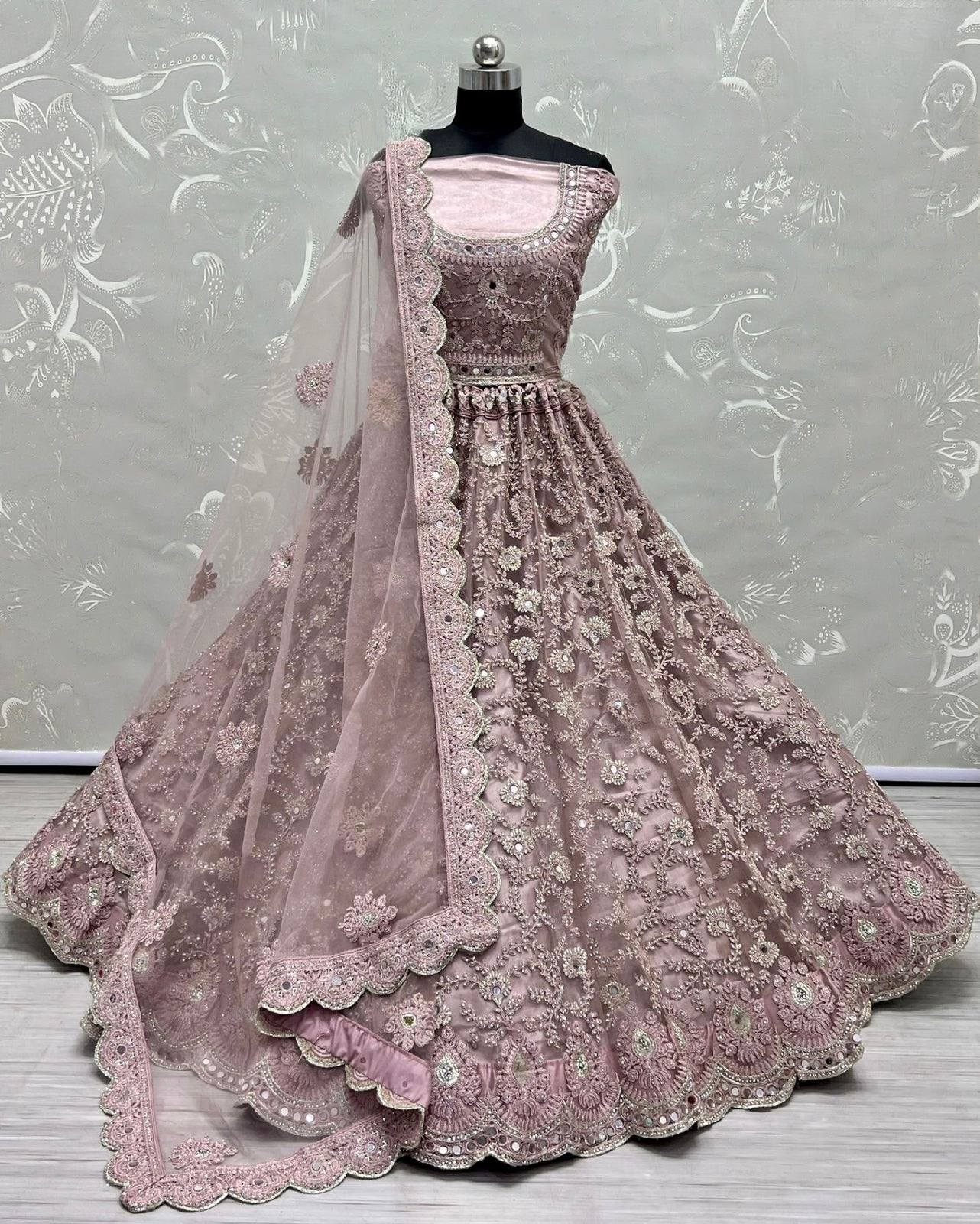 Heavy Bridal Designer Lehenga D.No 2423 Anant Tex Exports Private Limited