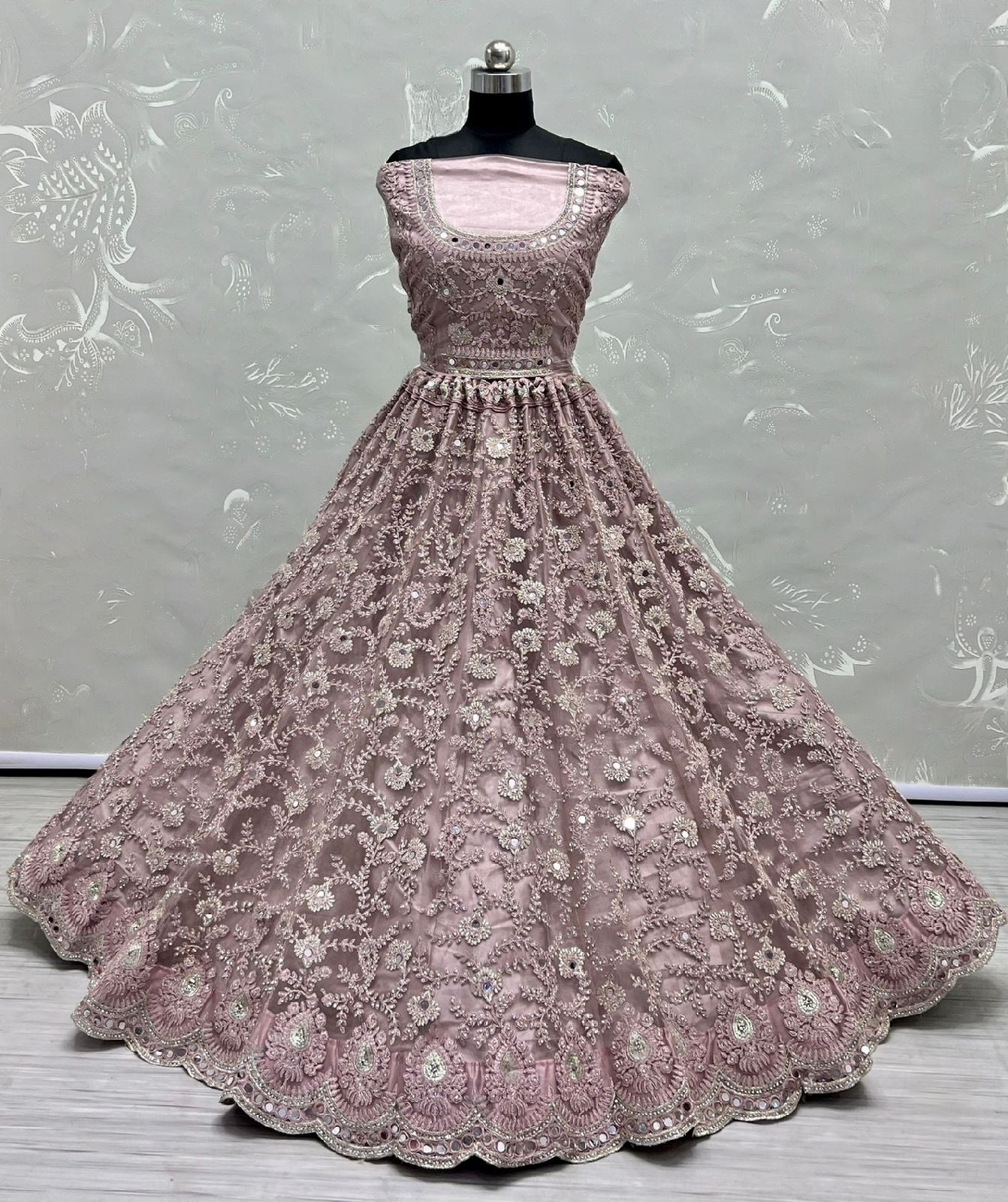 Heavy Bridal Designer Lehenga D.No 2423 Anant Tex Exports Private Limited