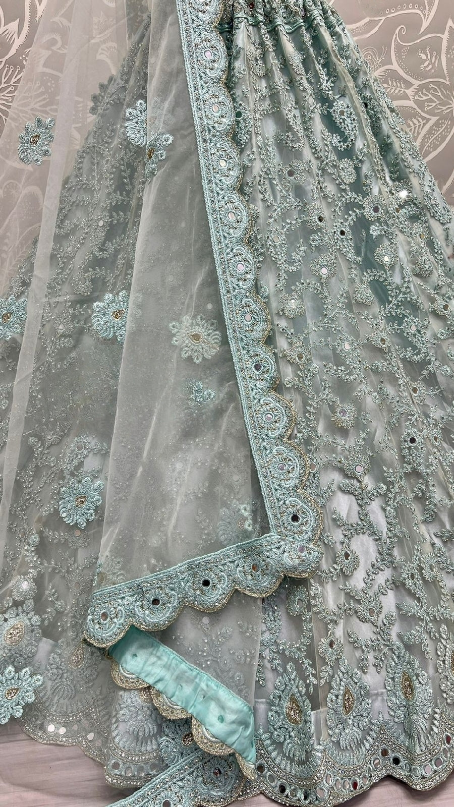 Heavy Bridal Designer Lehenga D.No 2423 Anant Tex Exports Private Limited