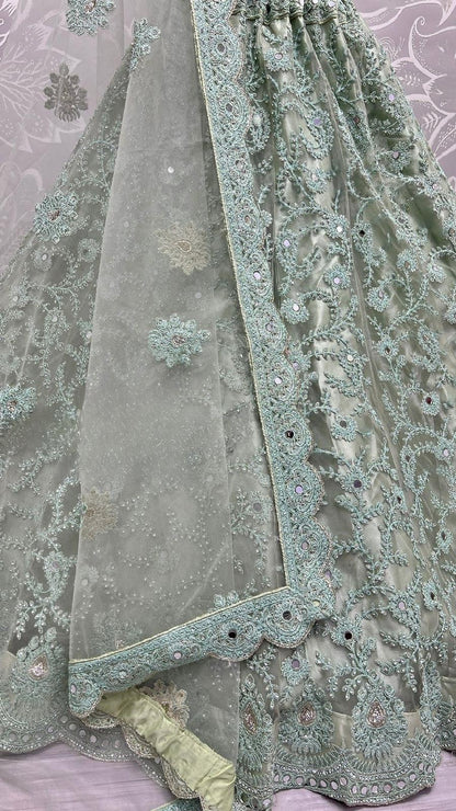 Heavy Bridal Designer Lehenga D.No 2423 Anant Tex Exports Private Limited