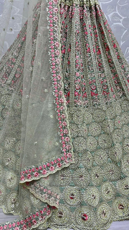 Bridal Designer Wear Lehenga D.No 2642 Anant Tex Exports Private Limited