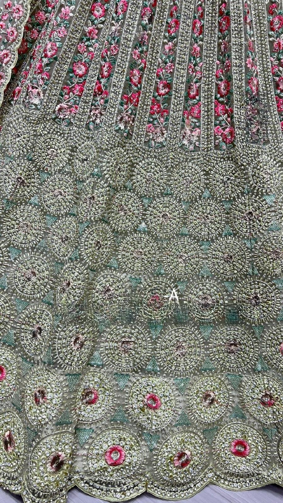 Bridal Designer Wear Lehenga D.No 2642 Anant Tex Exports Private Limited