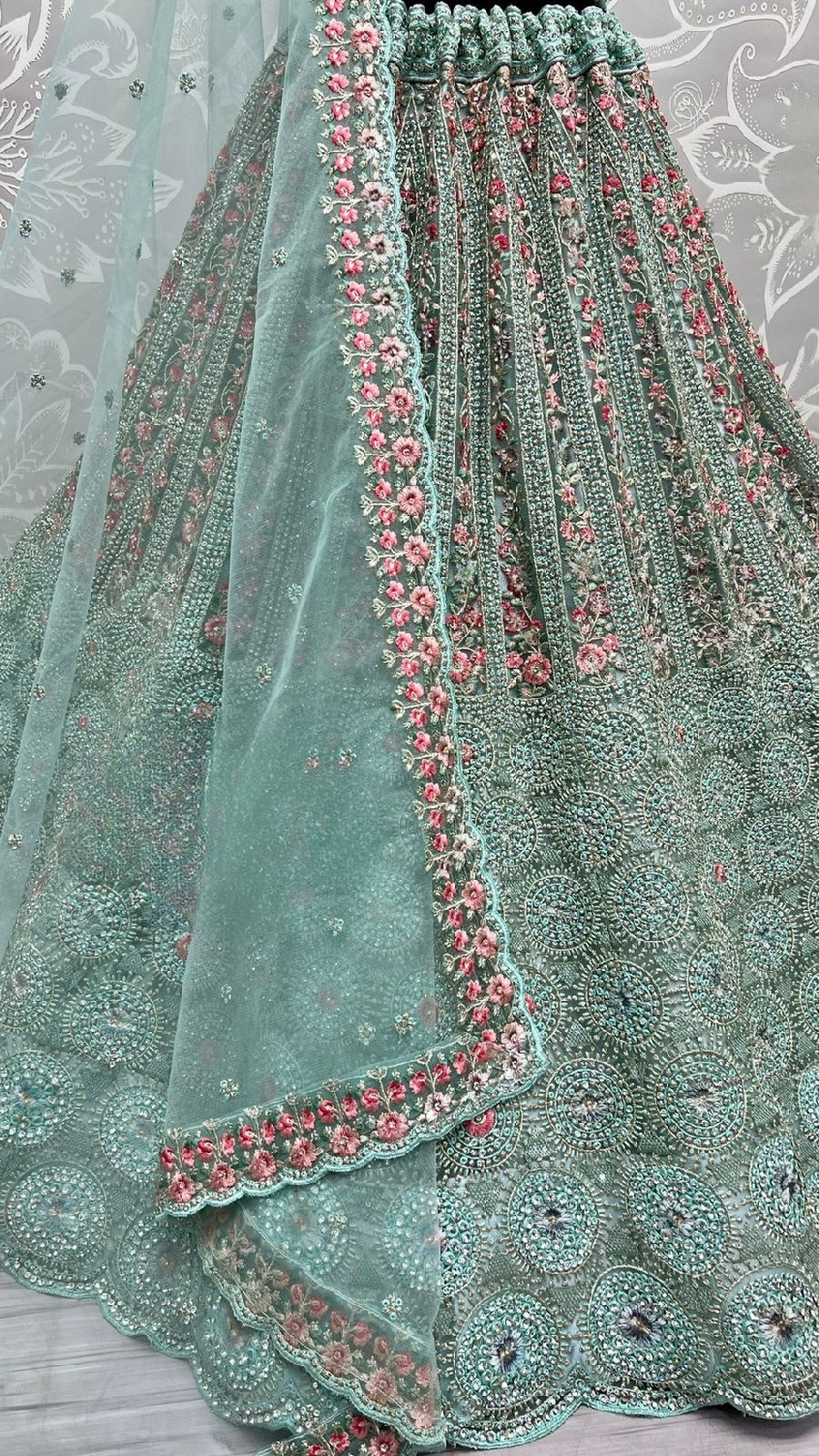 Bridal Designer Wear Lehenga D.No 2642 Anant Tex Exports Private Limited