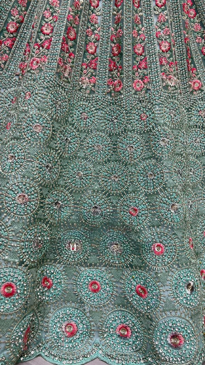 Bridal Designer Wear Lehenga D.No 2642 Anant Tex Exports Private Limited