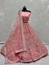 Flower Pattern Net Party Wear Lehenga Choli D.No 2472 - Anant Exports