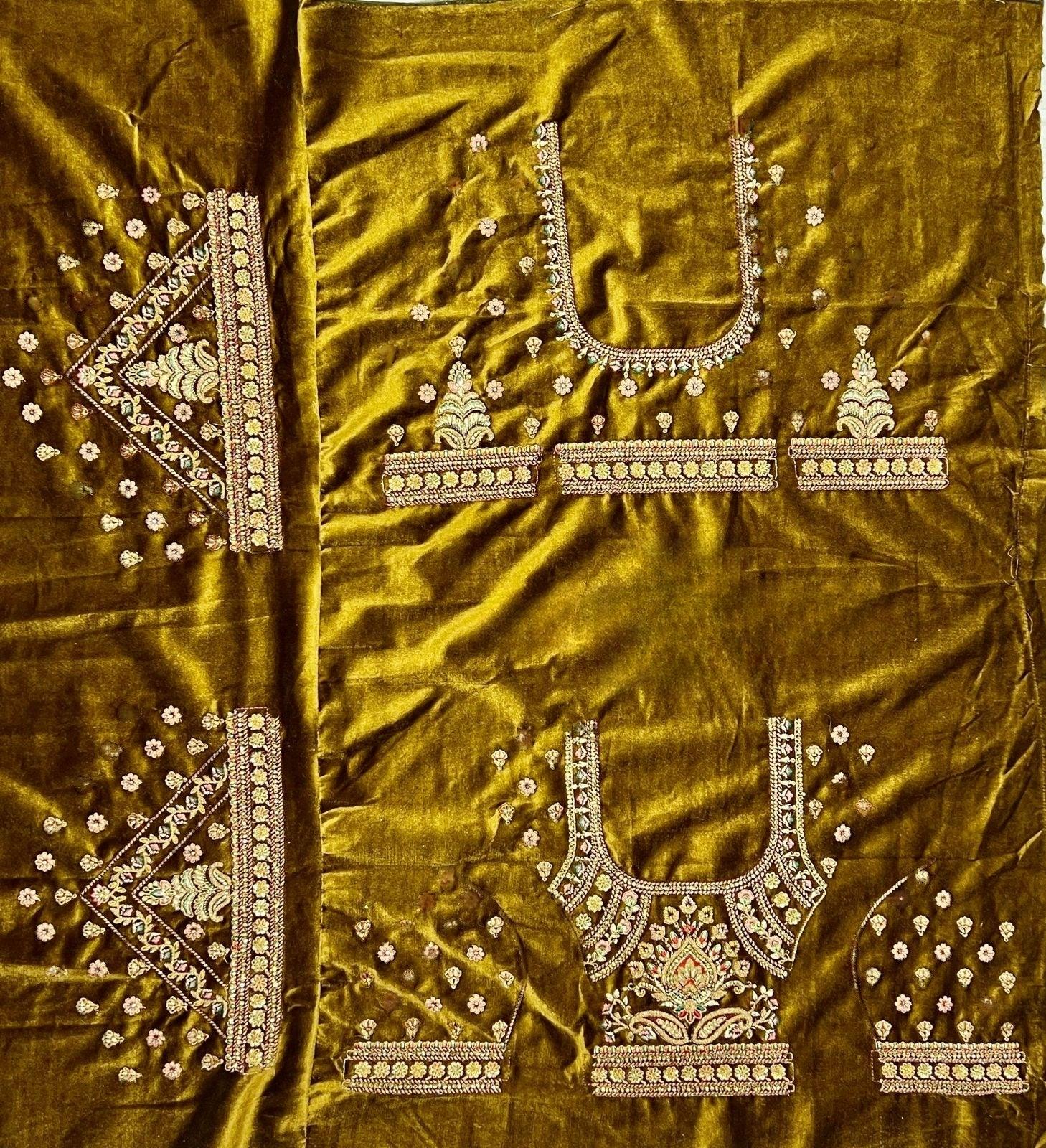 Exclusive Designer Bridal Velvet Lehenga D.No 2478