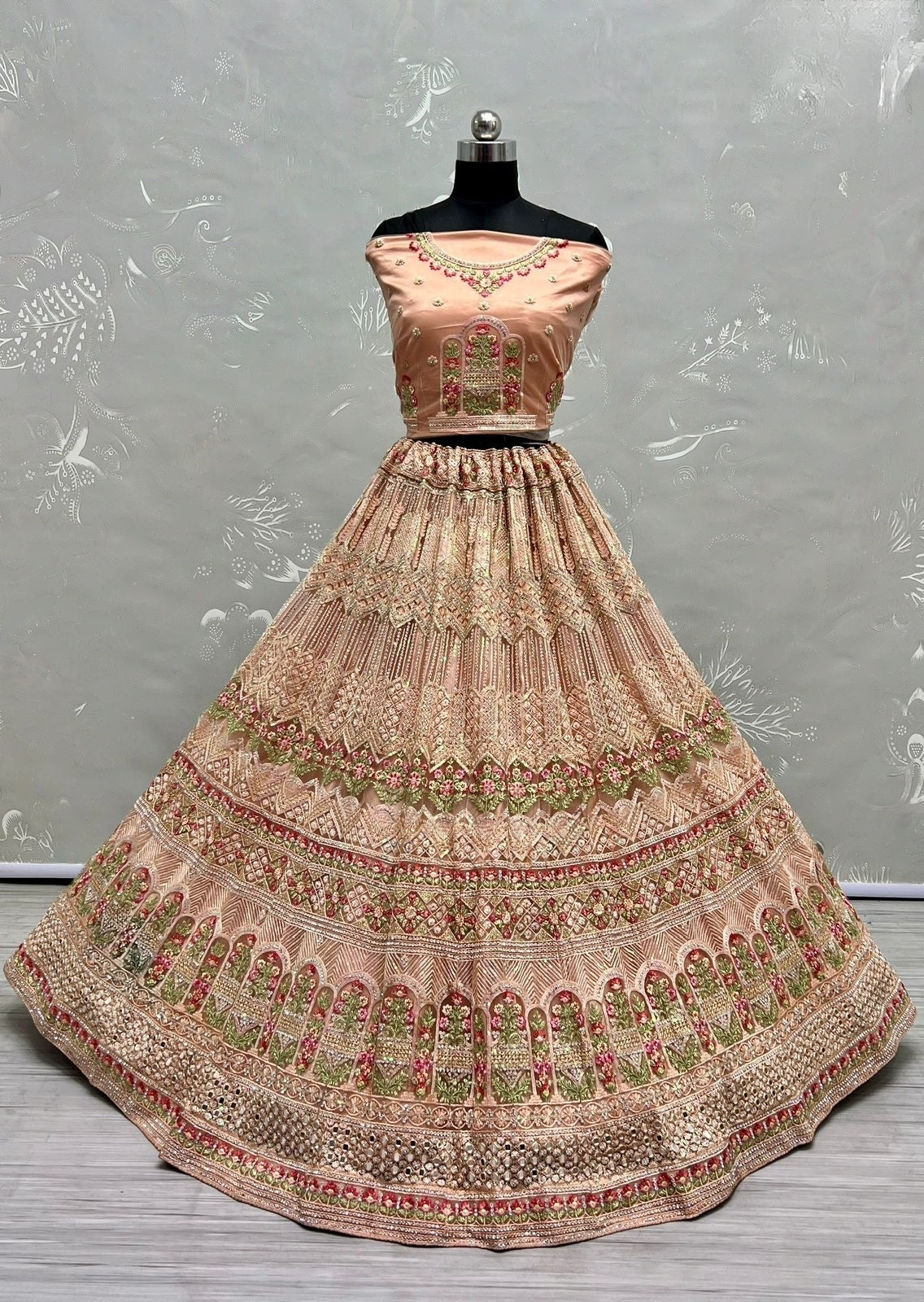 Designer Partywear Lehenga Choli D.No 2473