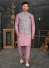 Vol 68A Fancy Kurta Pajama With Designer Koti Set D.No 68006 - Anant Exports