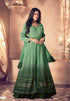 Sayuri Noor Gold Shaded Designer Georgette Salwar Suit D.No 122-P - Anant Exports