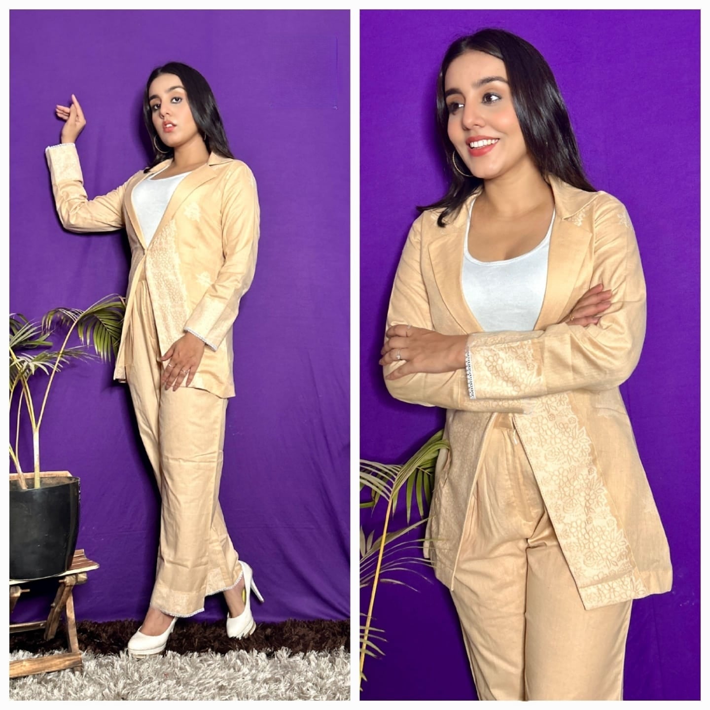 Women's Fancy Western Co-ord Set