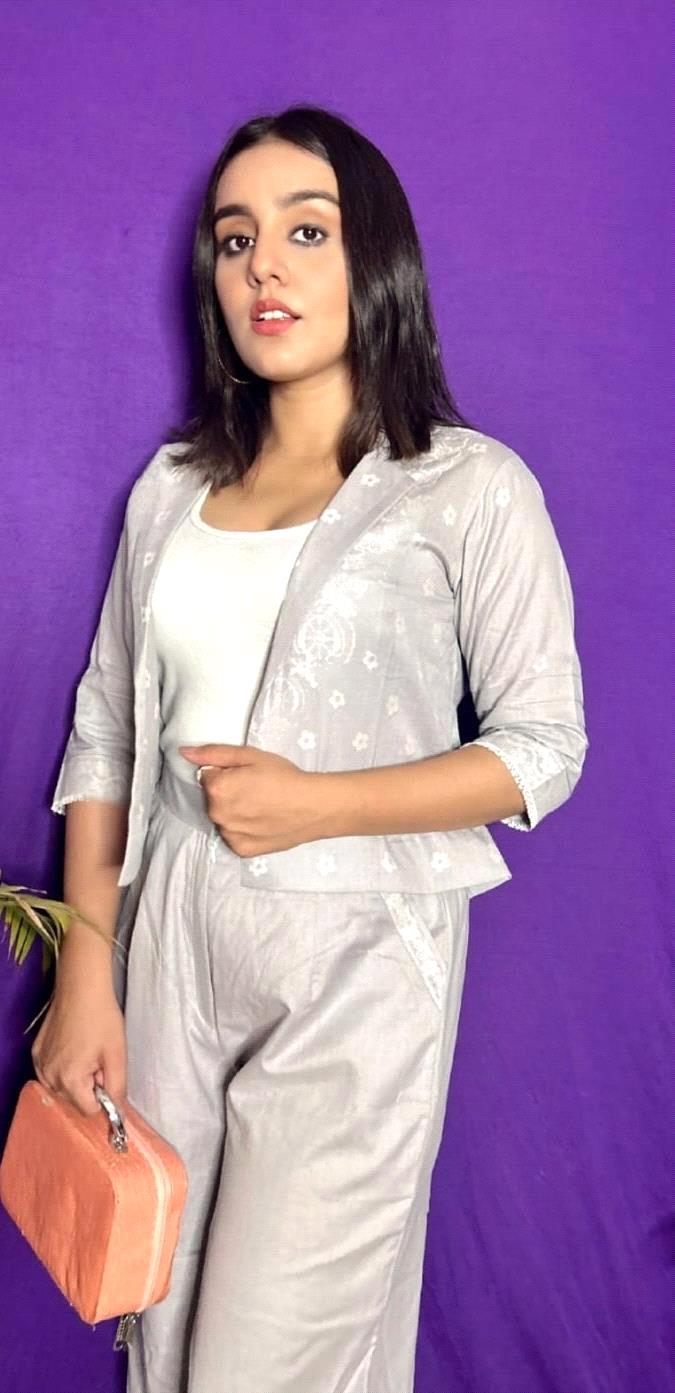 Women's Fancy Western Co-ord Set