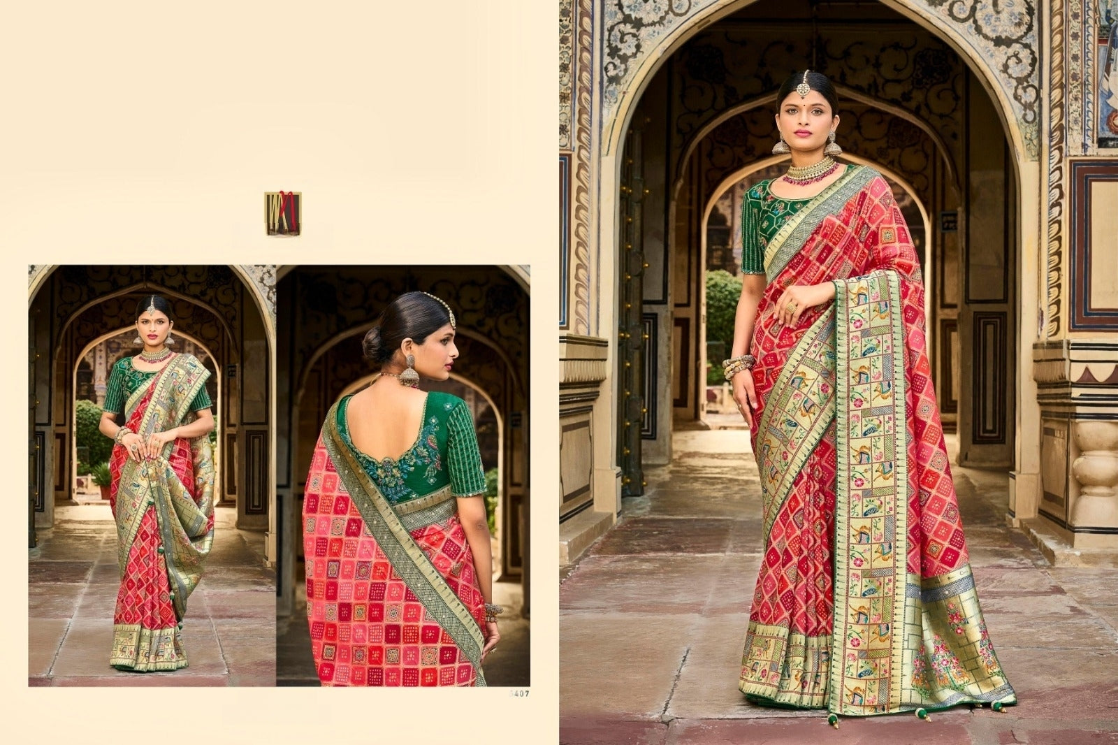 Rangrez Designer Occasion Wear Saree D.No 6410