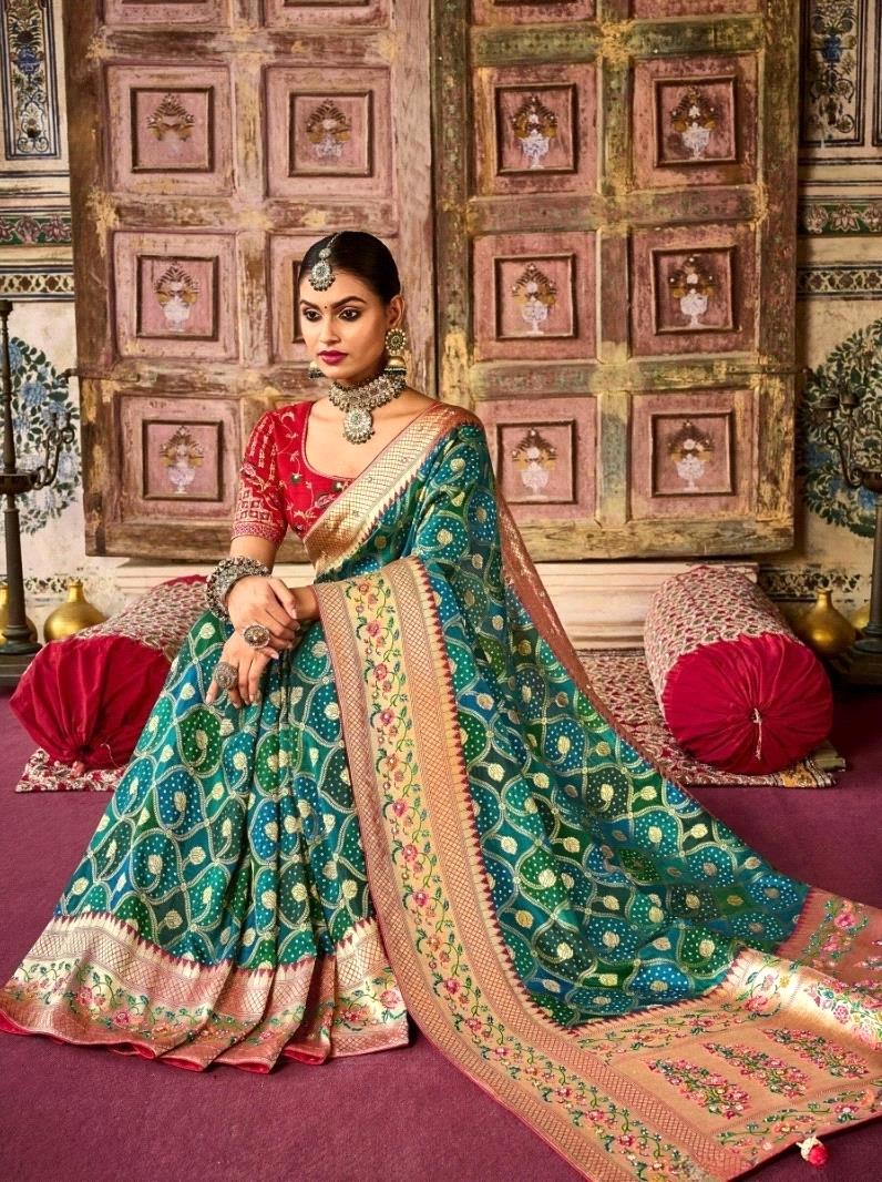 Rangrez Designer Occasion Wear Saree D.No 6403