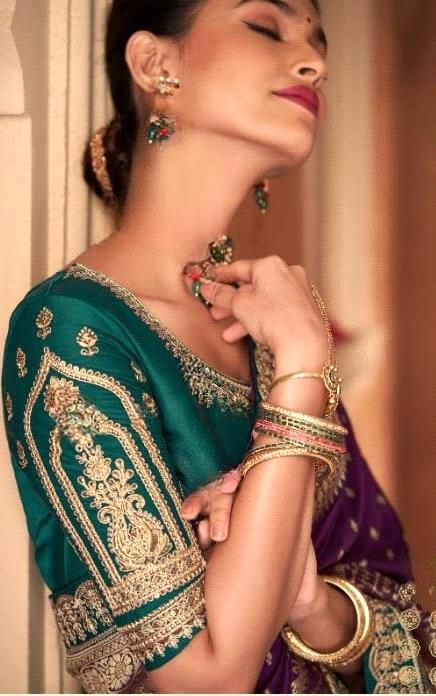 Anmol Meera Festive Wear Fancy Saree D.No 7008