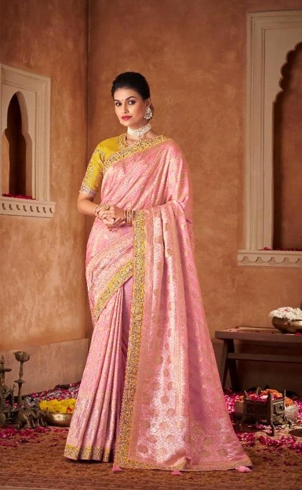 Anmol Meera Festive Wear Fancy Saree D.No 7004