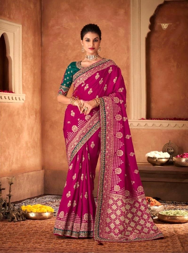 Anmol Meera Festive Wear Fancy Saree D.No 7006