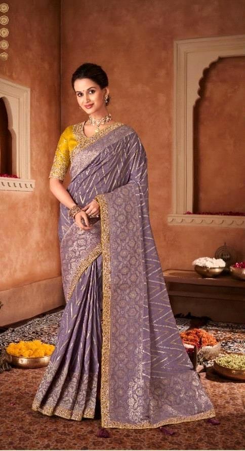 Anmol Meera Festive Wear Fancy Saree D.No 7007