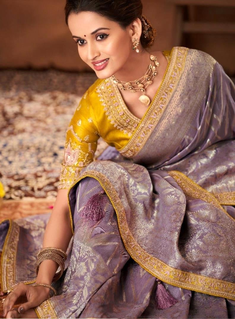 Anmol Meera Festive Wear Fancy Saree D.No 7007