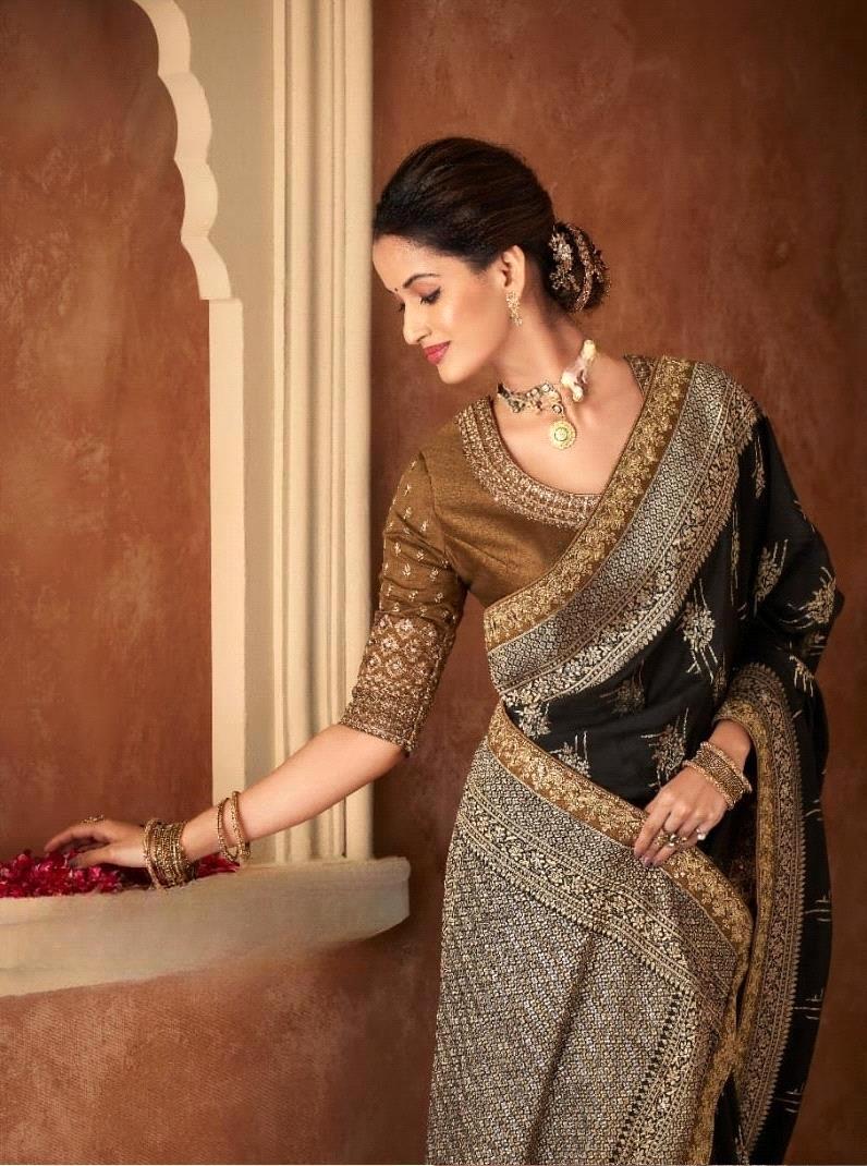 Anmol Meera Festive Wear Fancy Saree D.No 7005