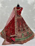 Bridal Velvet Embroidered Lehenga Choli D.No 2491-A - Anant Exports