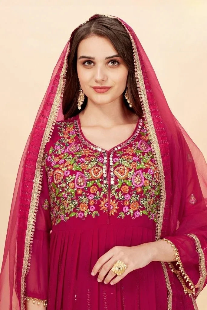 NAZNEEN FLORENCE DESIGNER OCCASION WEAR LEHENGA D.NO 1121 - Anant Exports