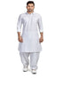 White Colour RFSP 0001 Kurta Pajama - Anant Exports