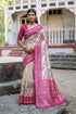 Pink Pure Soft Tussar Silk with patola Print Tussar Saree Tussar Saree Anant Tex Exports Pvt.Ltd..