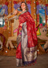 Party Wear Handloom Silk Saree