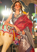 Party Wear Handloom Silk Saree