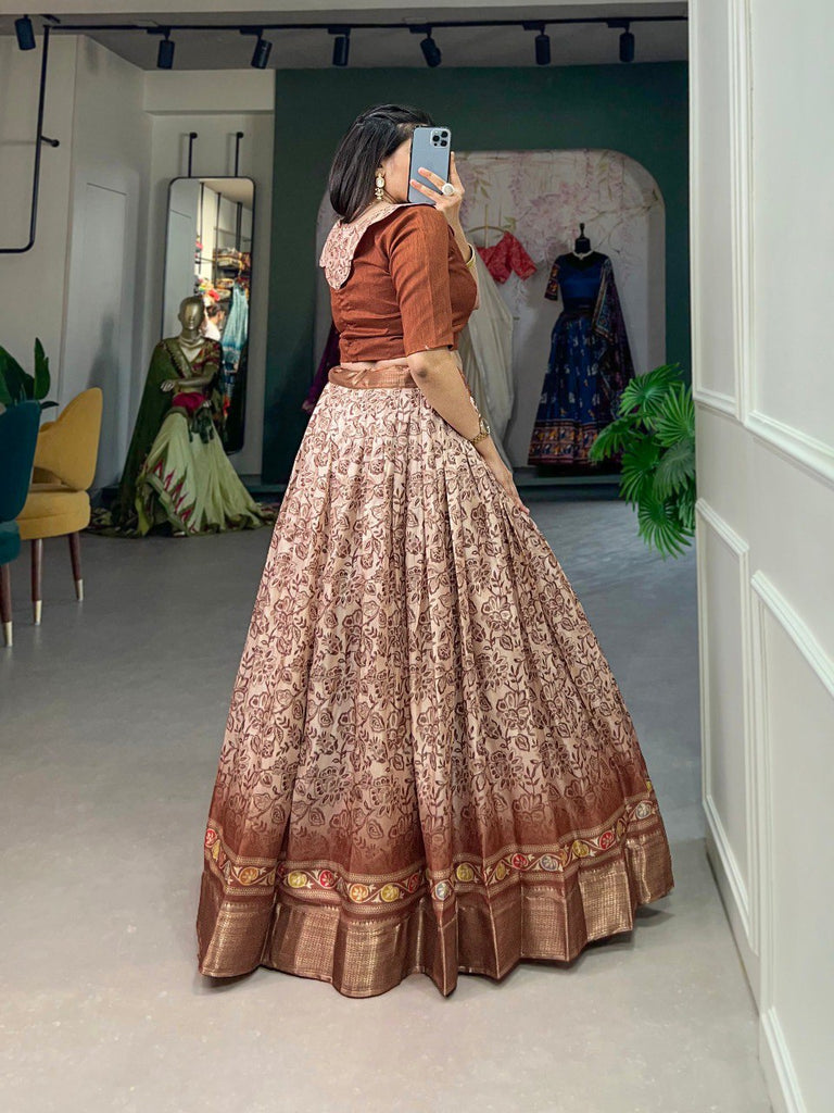 Party Wear Dola Silk Lehenga Choli