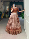 Party Wear Dola Silk Lehenga Choli