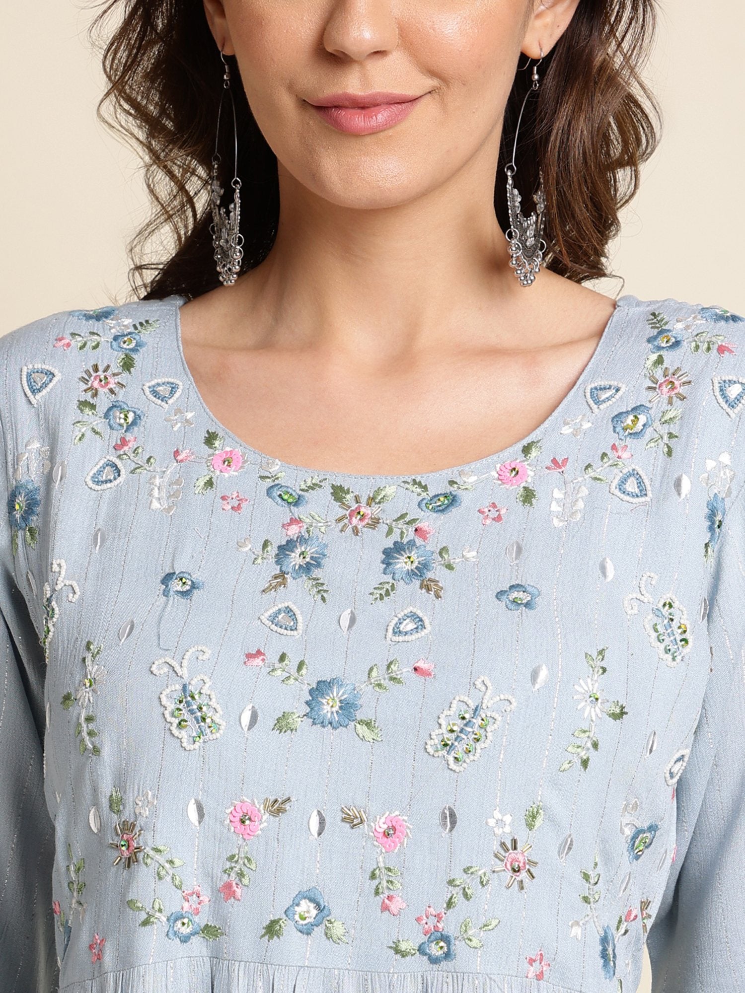 NANDANI VOL 03 FESTIVE WEAR KURTI