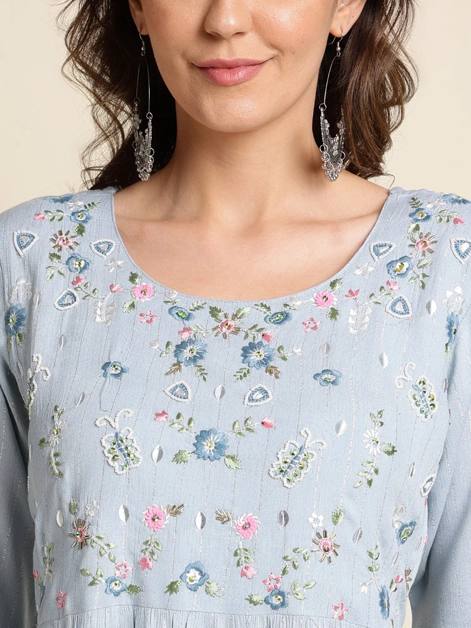 NANDANI VOL 03 FESTIVE WEAR KURTI - Anant Exports