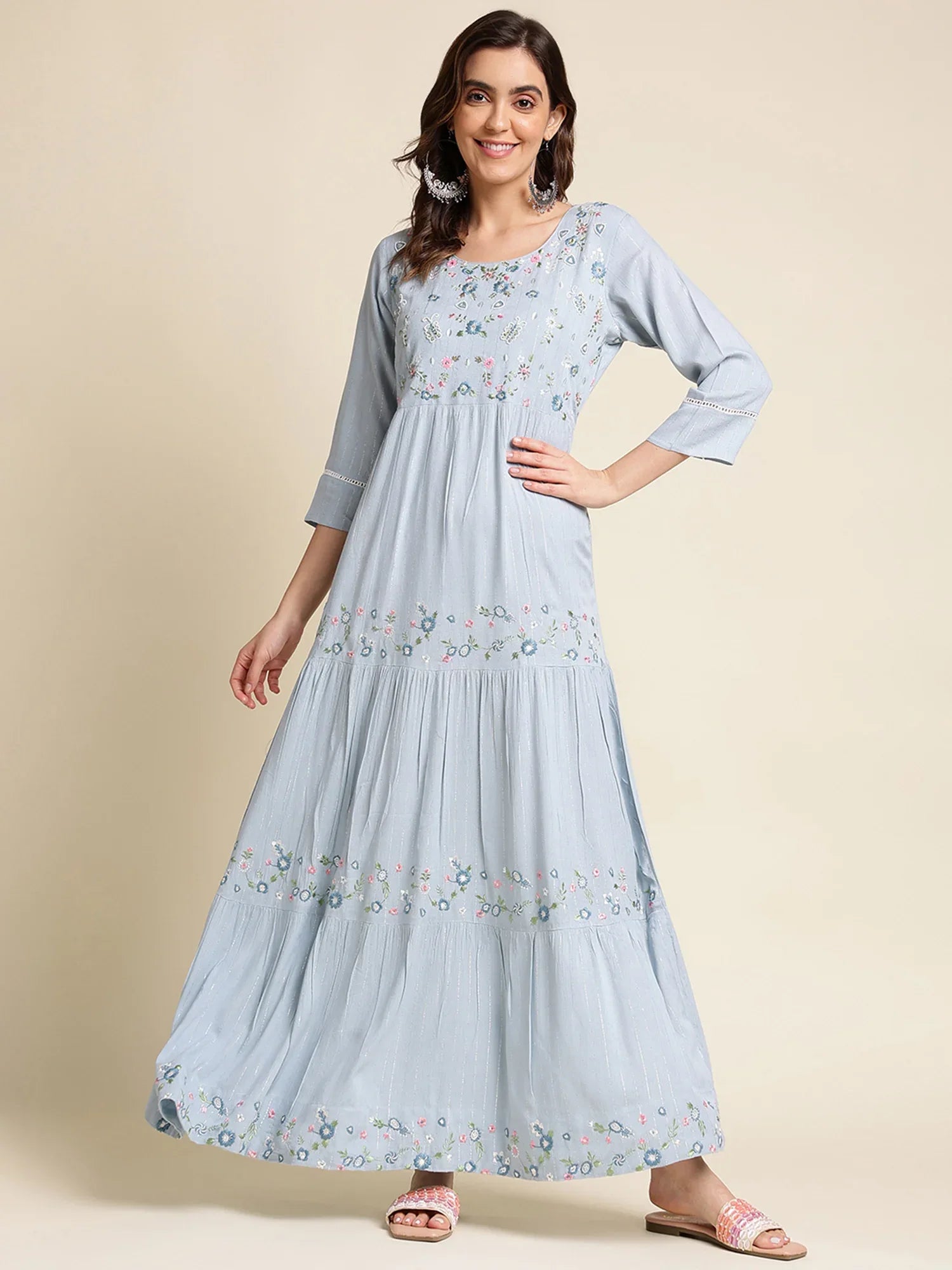 NANDANI VOL 03 FESTIVE WEAR KURTI - Anant Exports