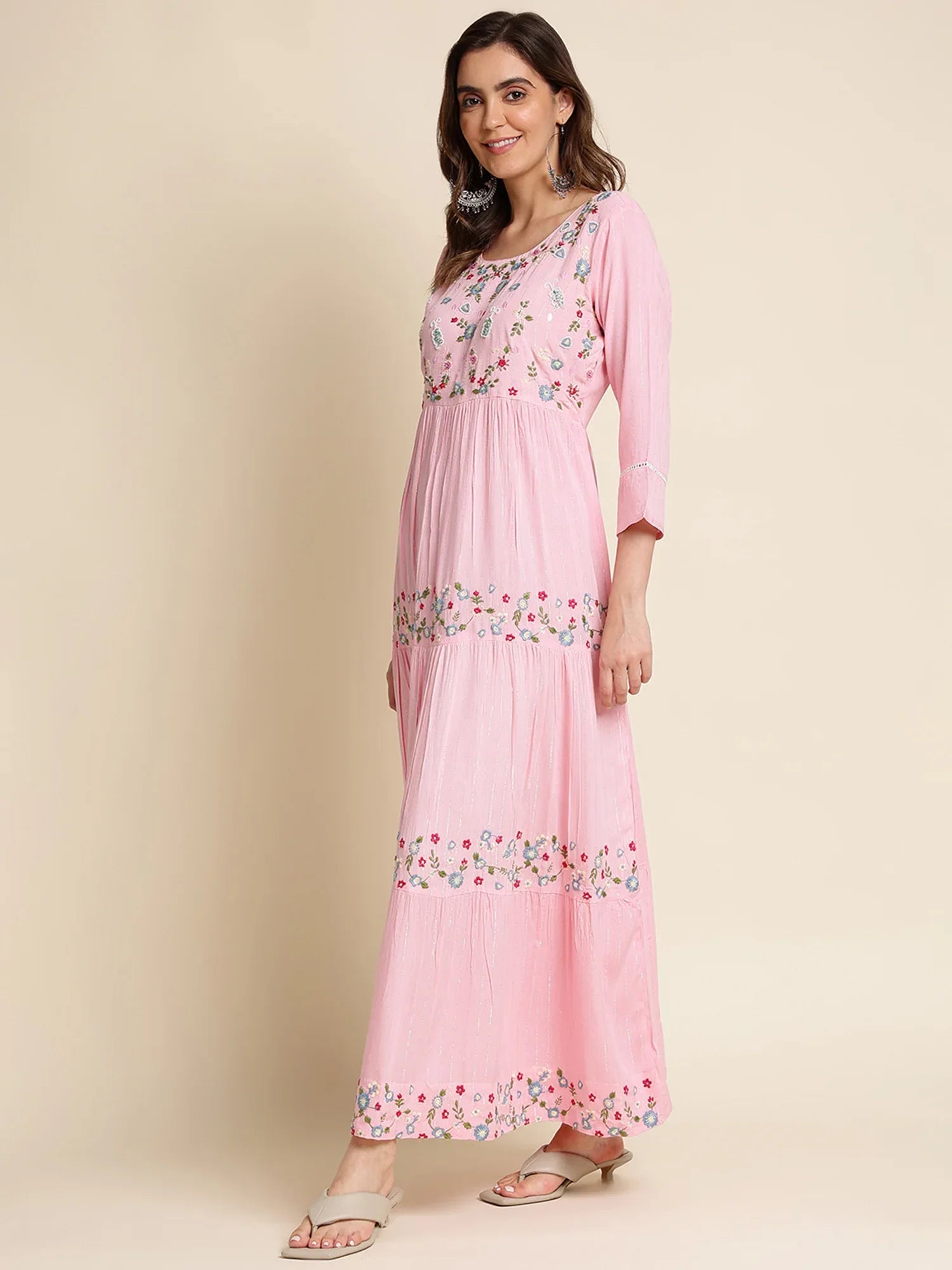 NANDANI VOL 03 FESTIVE WEAR KURTI - Anant Exports