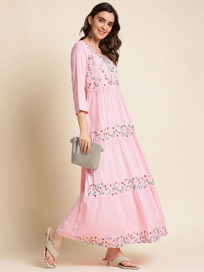 NANDANI VOL 03 FESTIVE WEAR KURTI - Anant Exports