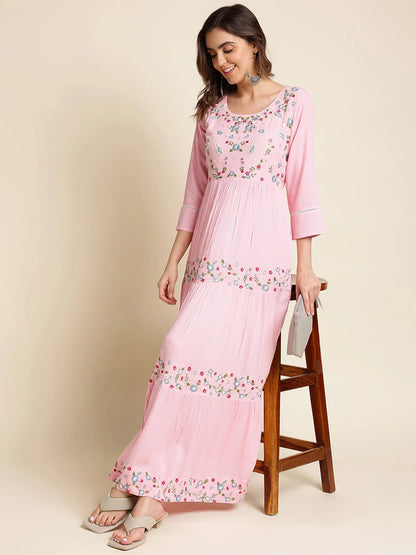 NANDANI VOL 03 FESTIVE WEAR KURTI - Anant Exports
